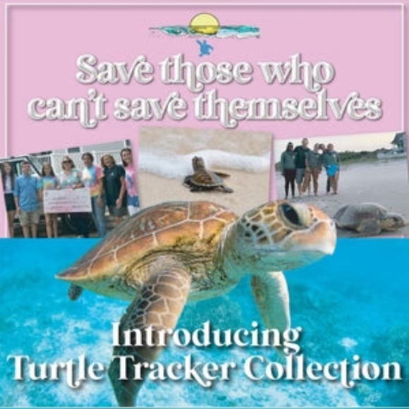 Simply Southern Onyx Marble Turtle Tracker Bracelet, w/Black Turtle NWT - Picture 2 of 6